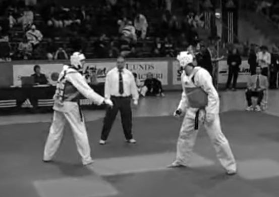 Taekwondo herrar från Trelleborg 2008